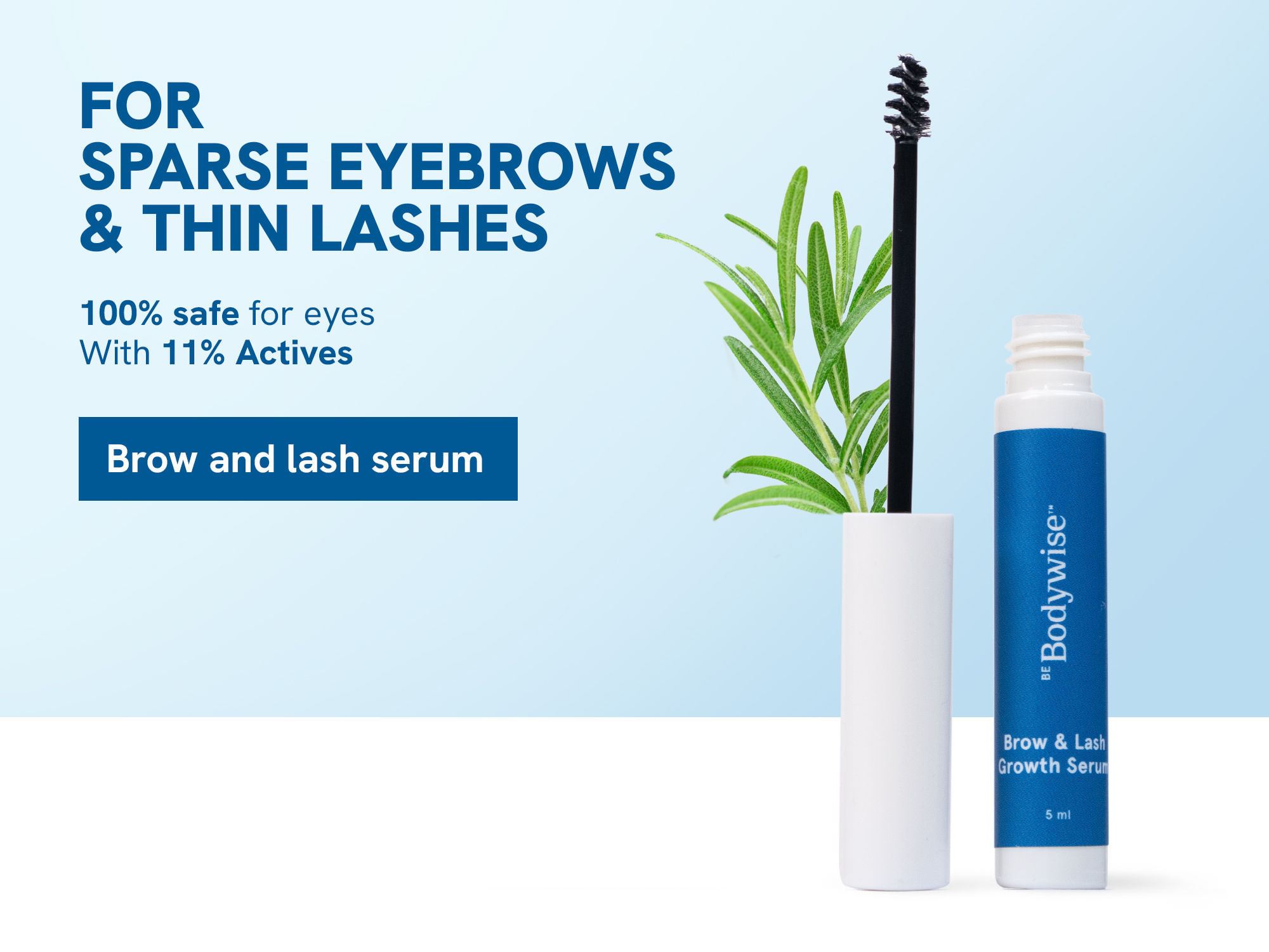 Brow & Lash Growth Serum for Thicker & Fuller Brows & Lashes